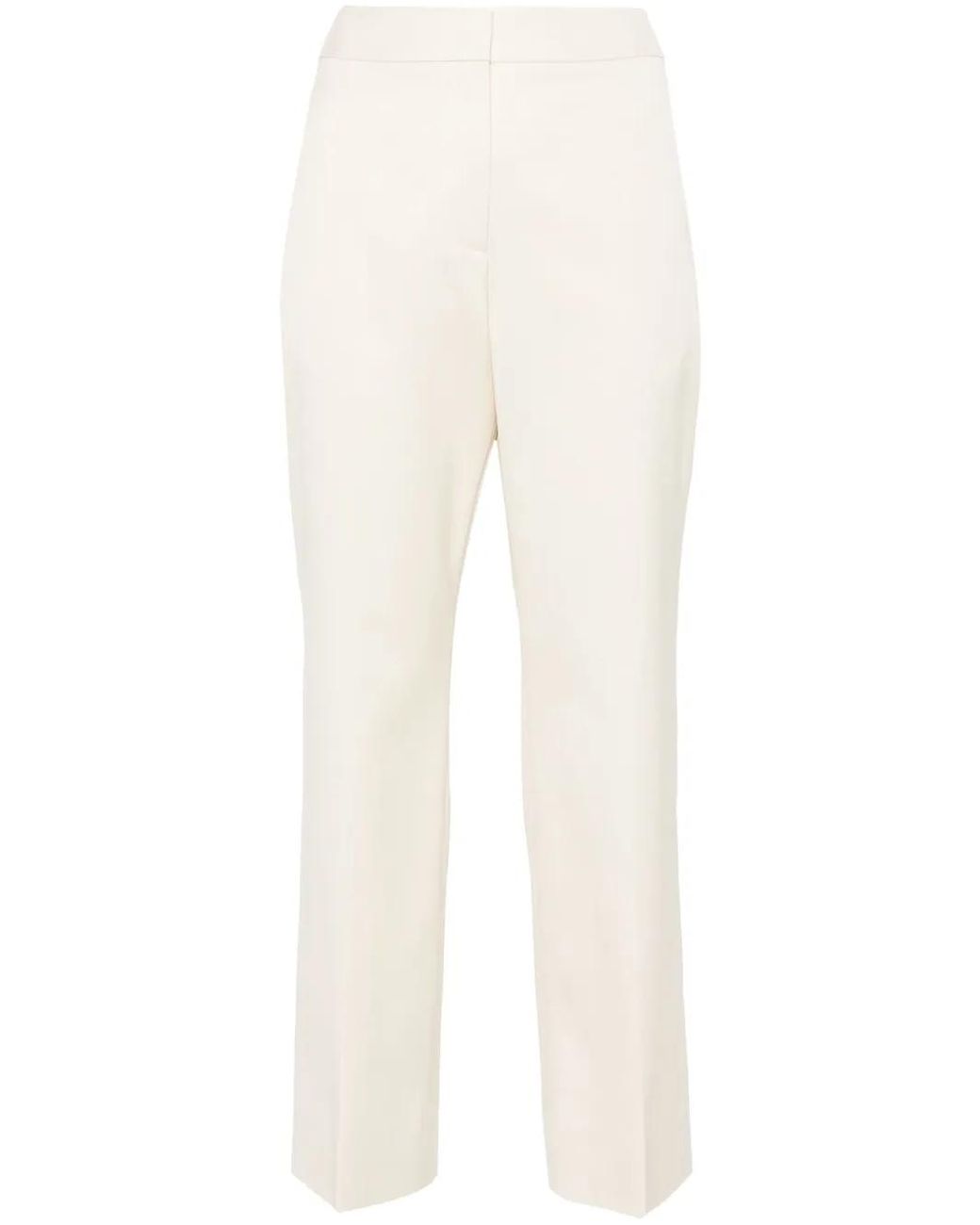 Givenchy White Cropped Fit Tailored Pants
