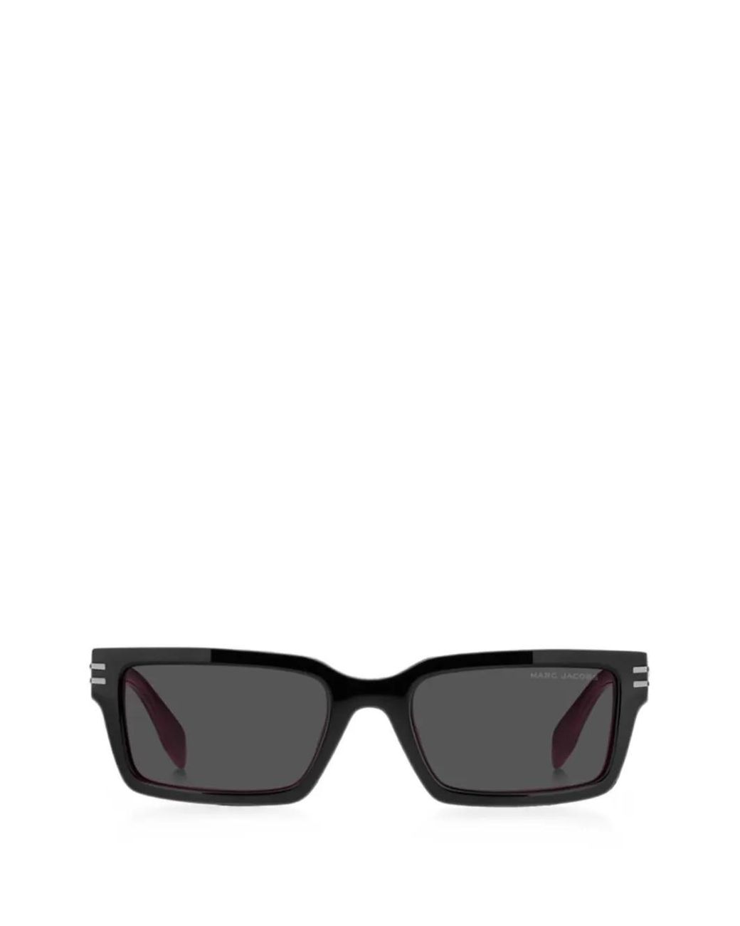 Marc Jacobs Black Rectangle-Frame Sunglasses