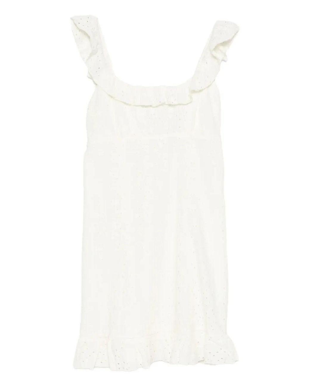 Reformation White Nora Dress