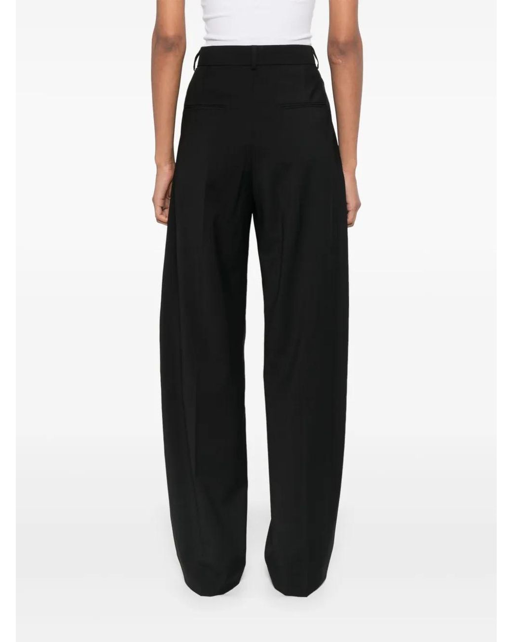 Sportmax Black Ampezzo Trousers