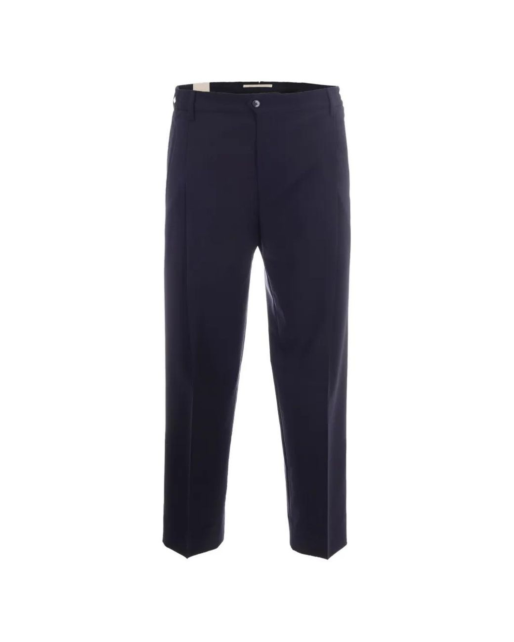 Briglia 1949 Blue Button Trousers for men