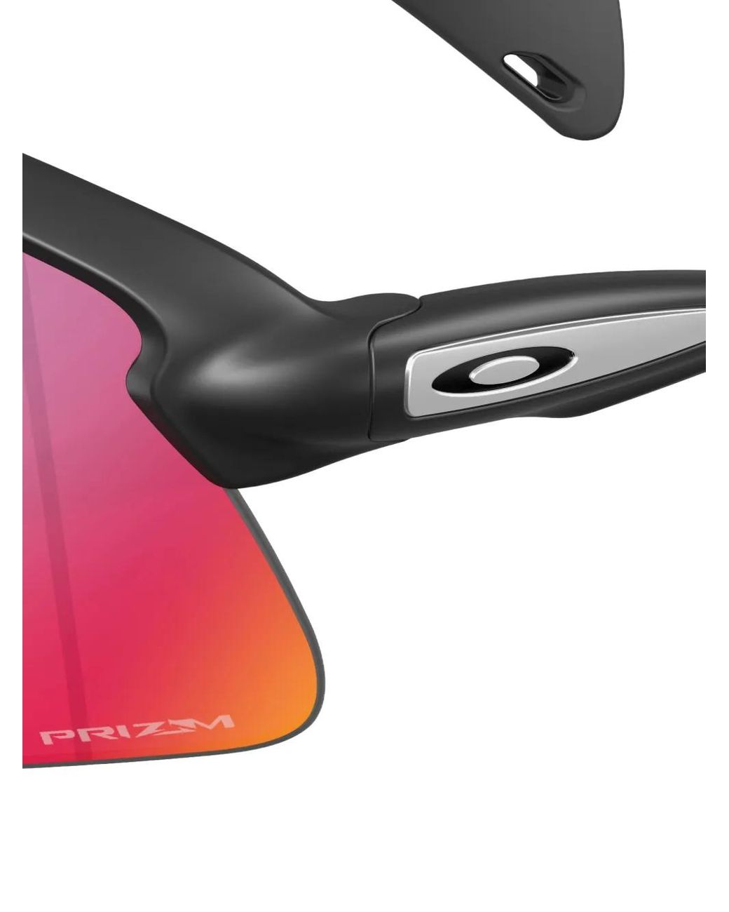 Oakley Pink Sonnenbrille Mit Shield-Gestell