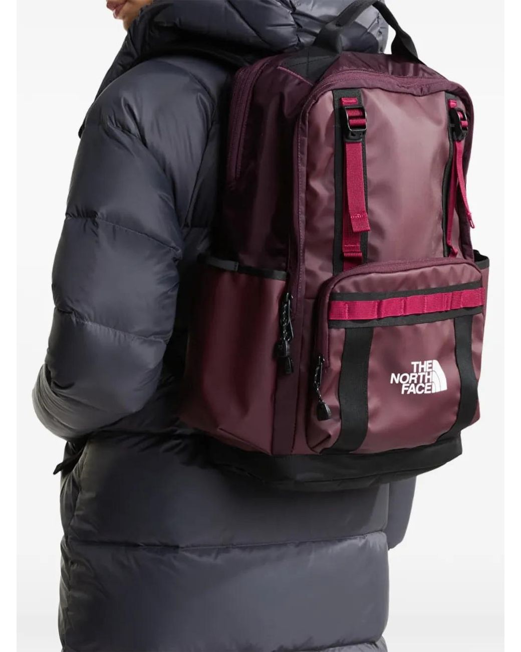The North Face Red Base Camp Backpack