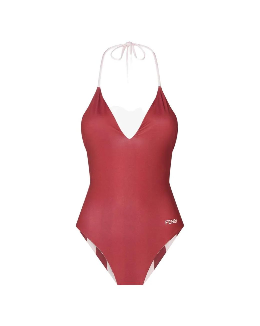 Fendi Purple Pequin Reversible Swimsuit