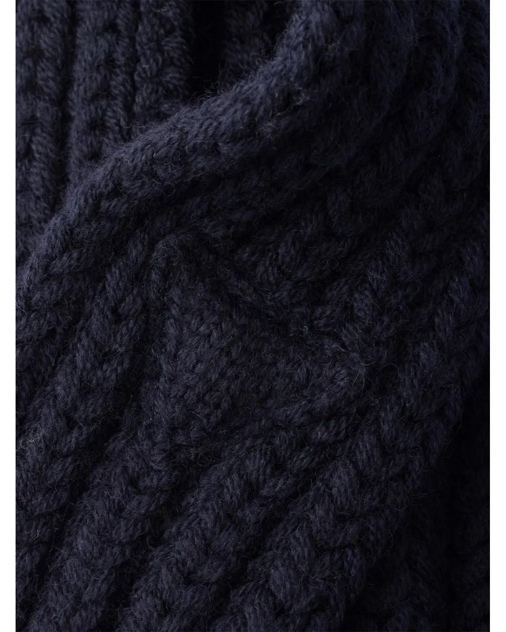 Prada Wool Scarf in Blue | Lyst