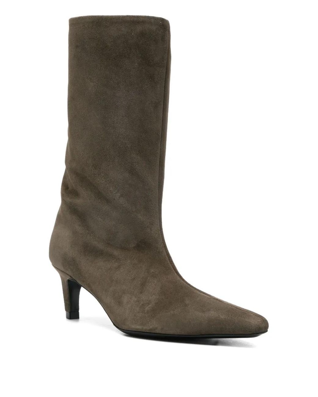 Jude Brown Pointed-Toe Boots