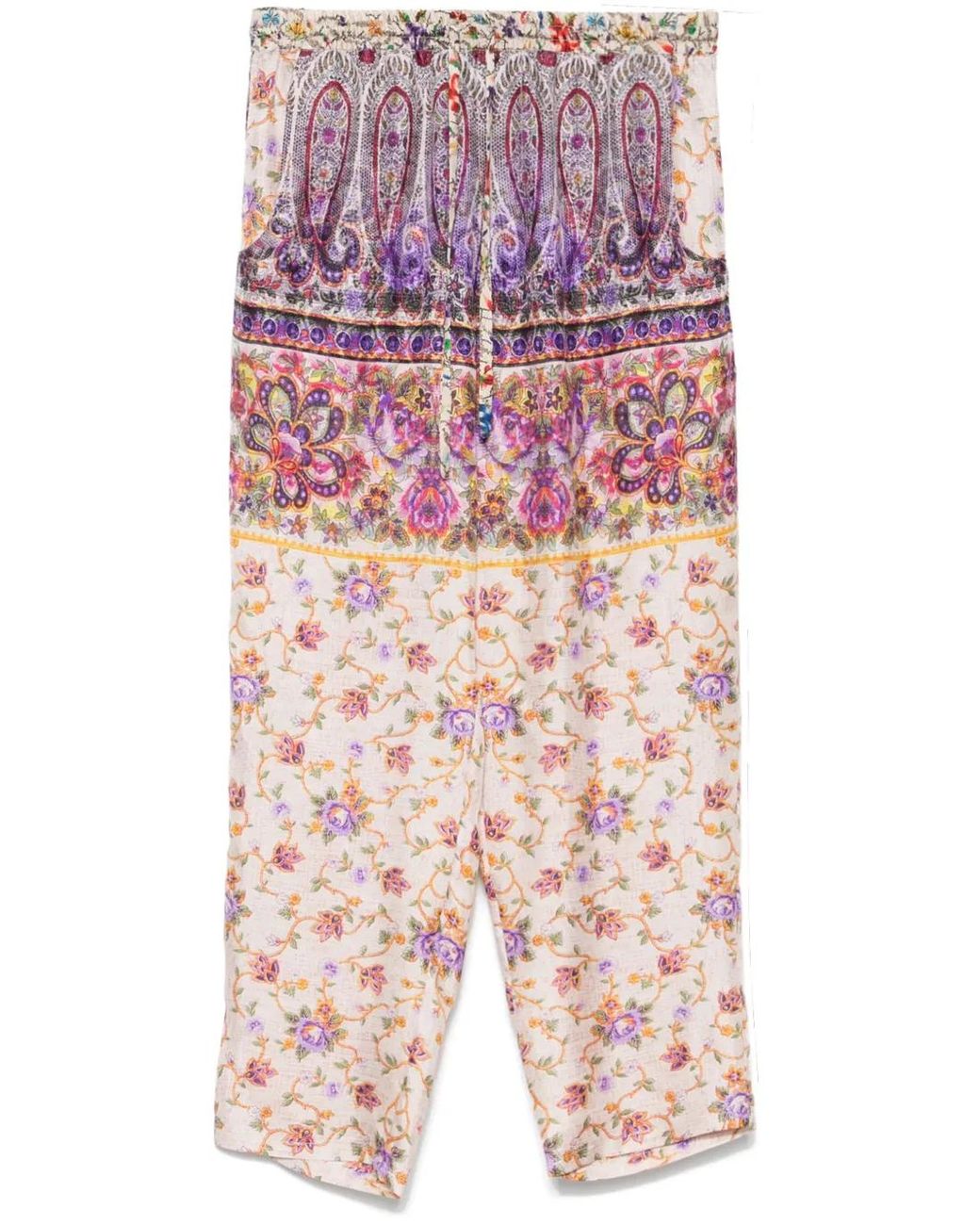Pierre Louis Mascia Purple Aloe Tapered Trousers