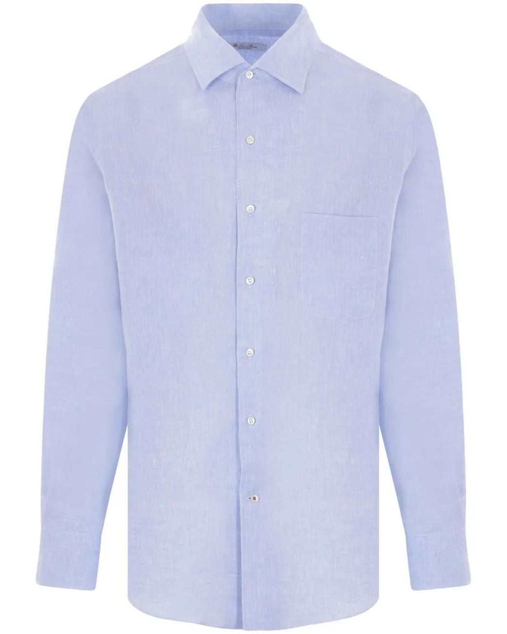Loro Piana Blue André Shirt for men