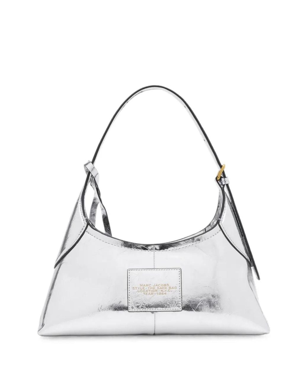Marc Jacobs White Small Belted Sack Bag