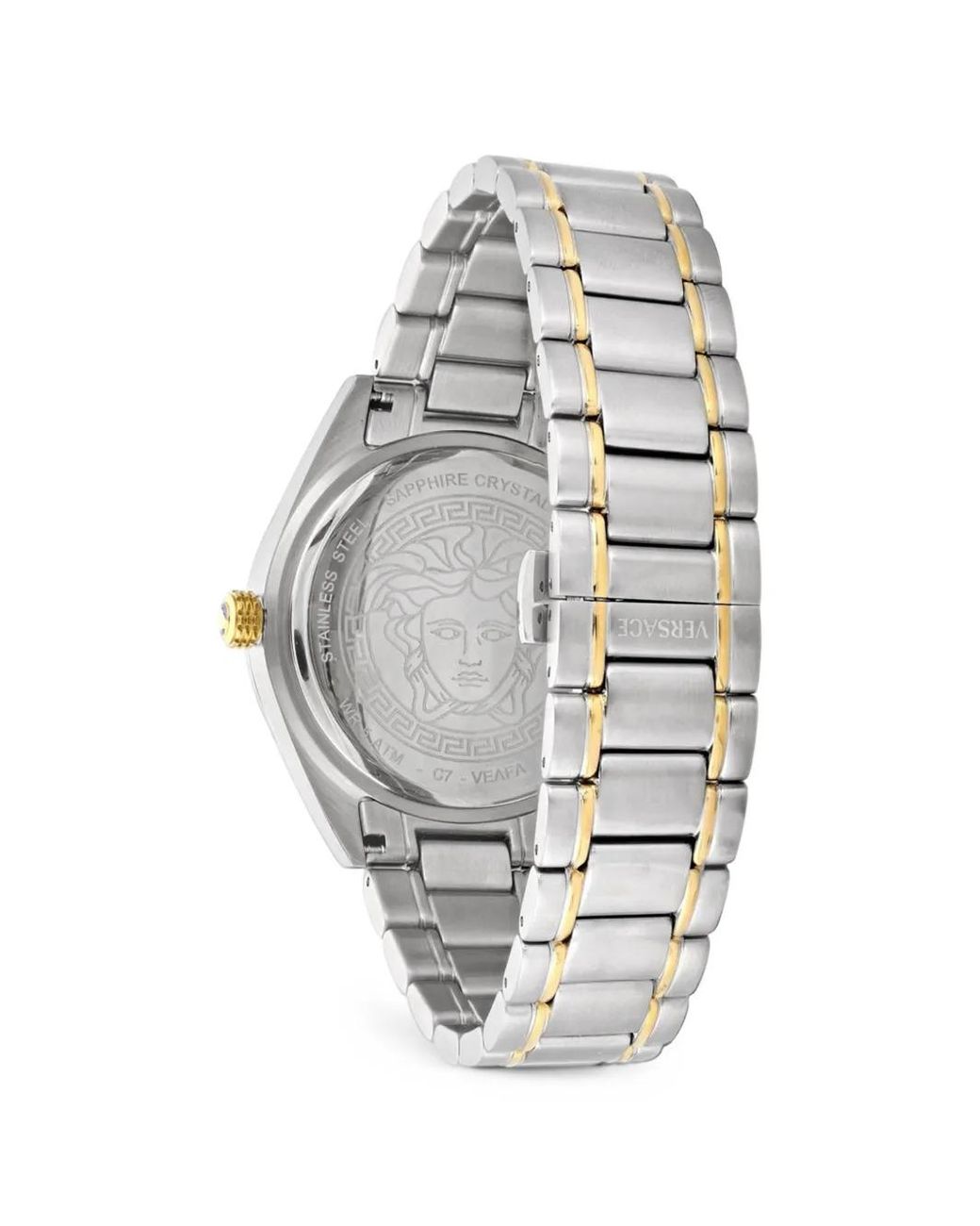 Montre Greca Mm Versace pour homme en coloris Gray