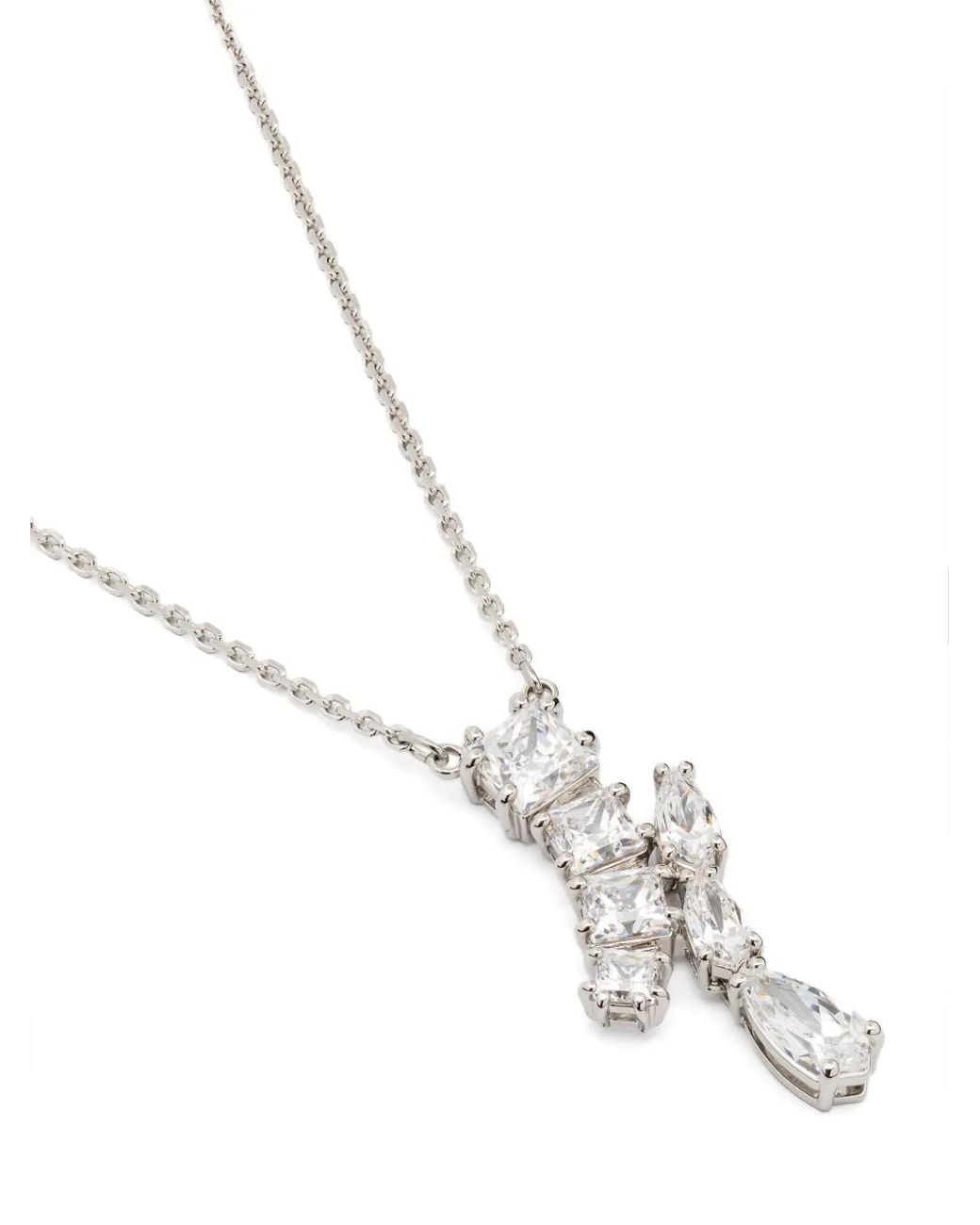 Swarovski White Matrix Pendant Necklace