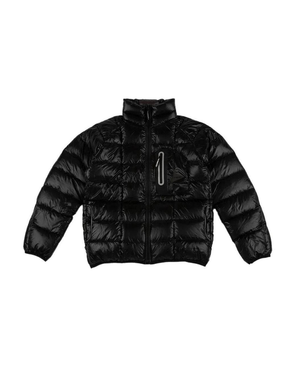 And Wander Black Quilted Jacket for men