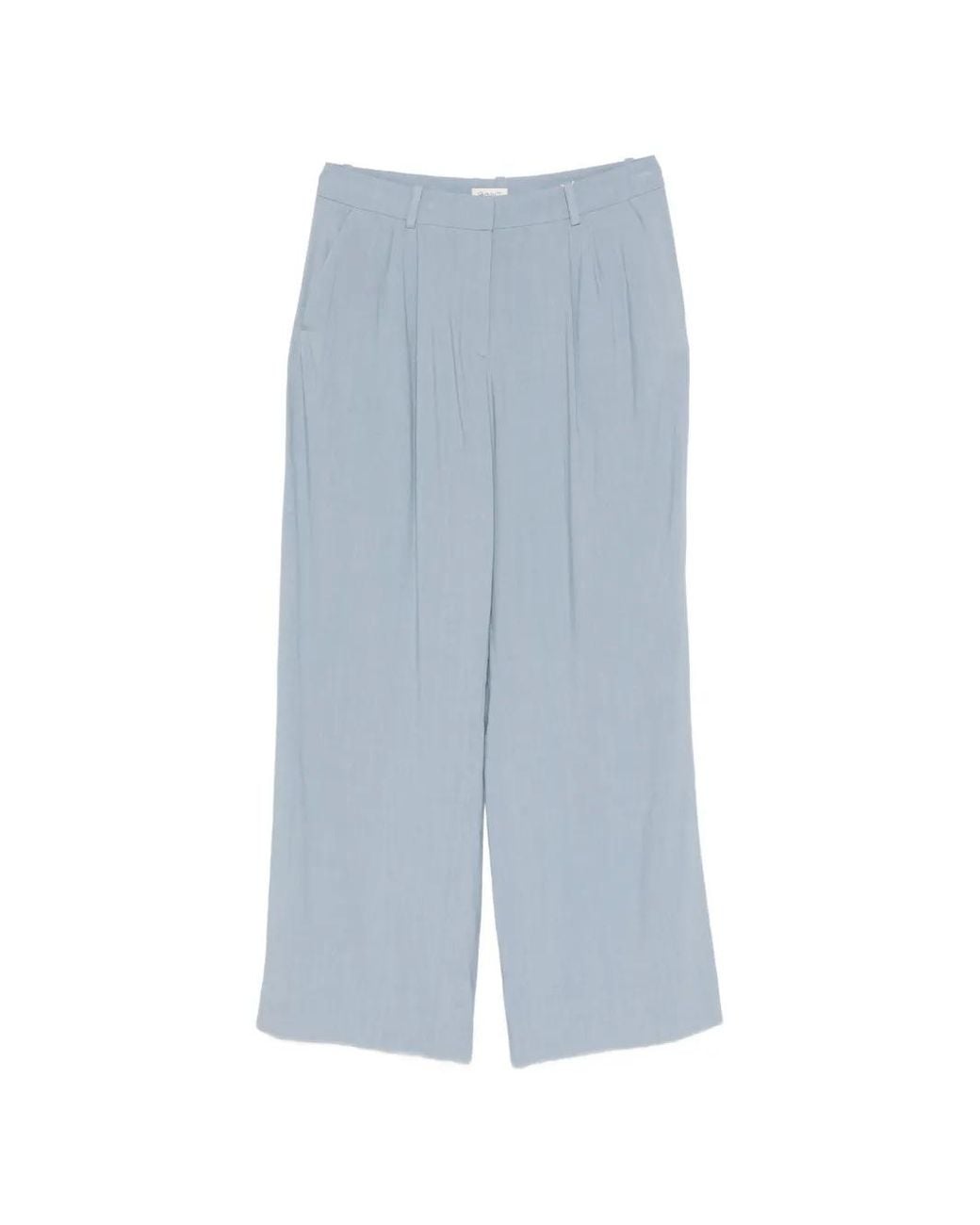 Gant Blue Pantalon À Pinces Et Fermeture Dissimulée