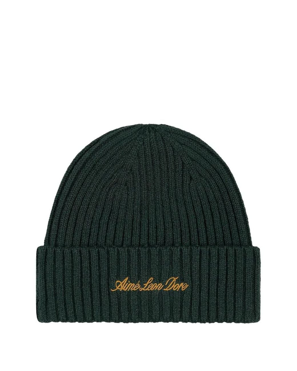 Aimé Leon Dore X Porsche Logo-Detail Beanie in Green for Men | Lyst