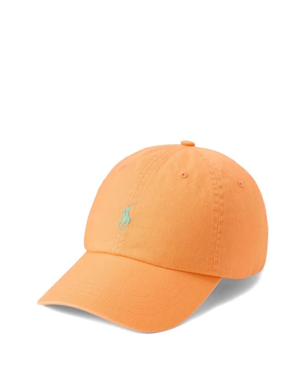 Polo Ralph Lauren Orange Logo-Detail Cotton Baseball Cap for men