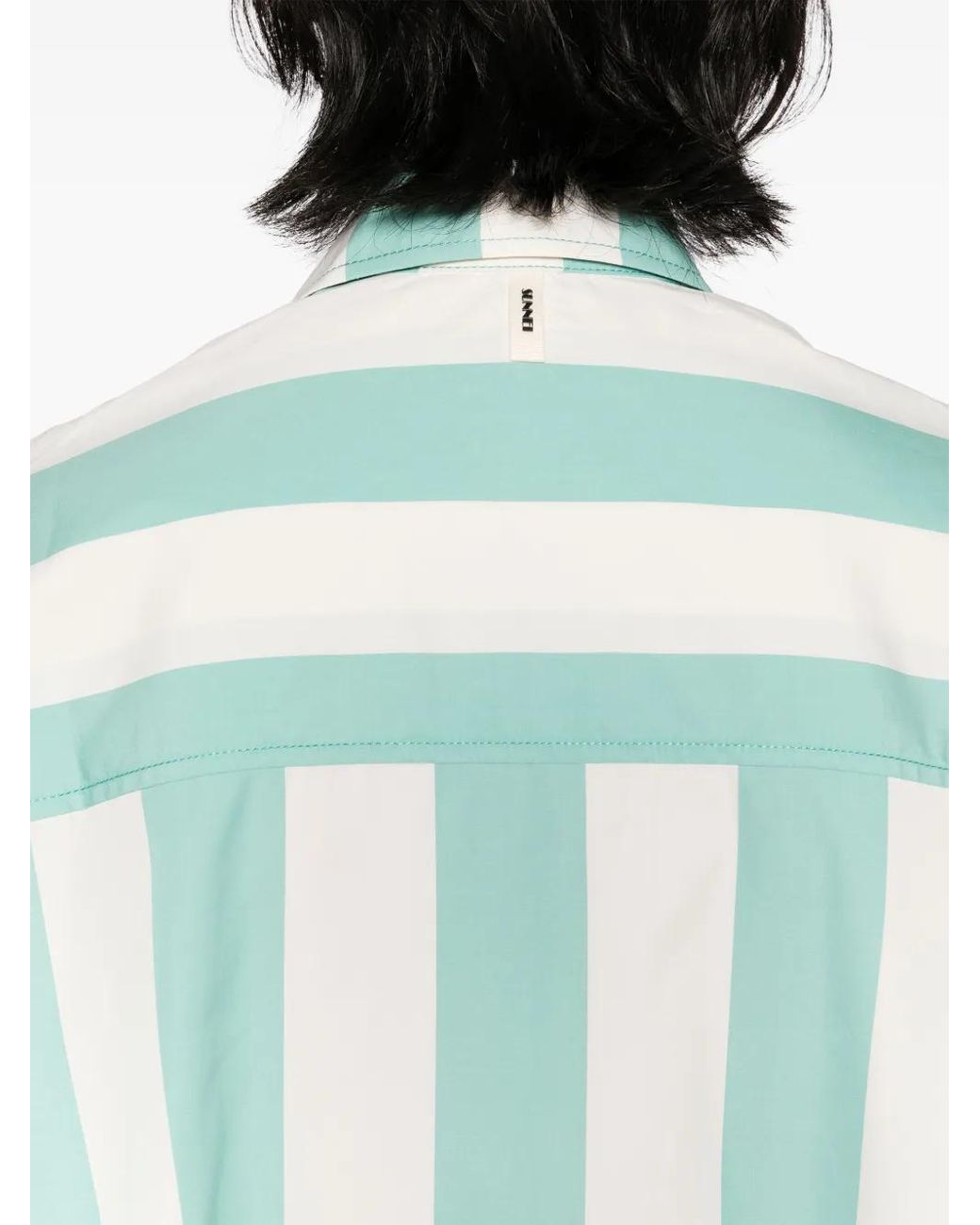 Sunnei Blue Mega Over Shirt for men