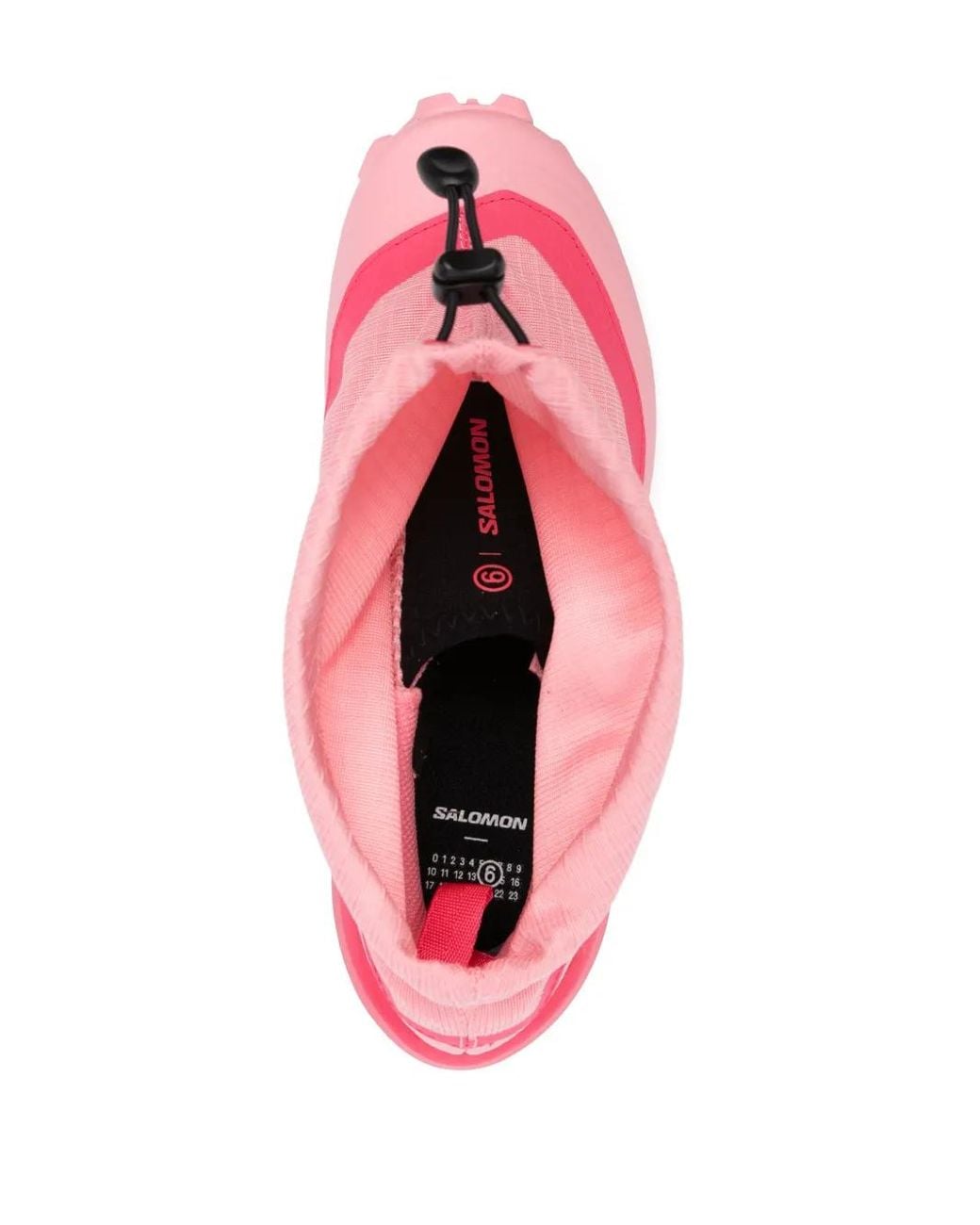 MM6 MAISON MARGIELA X SALOMON Pink X Salomon Cross Low Drawstring-Fastening Sneakers