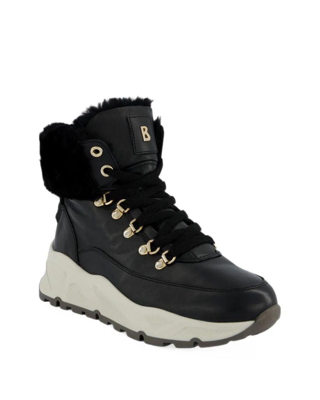 Bogner Black Zip-Fastening Ankle Boots