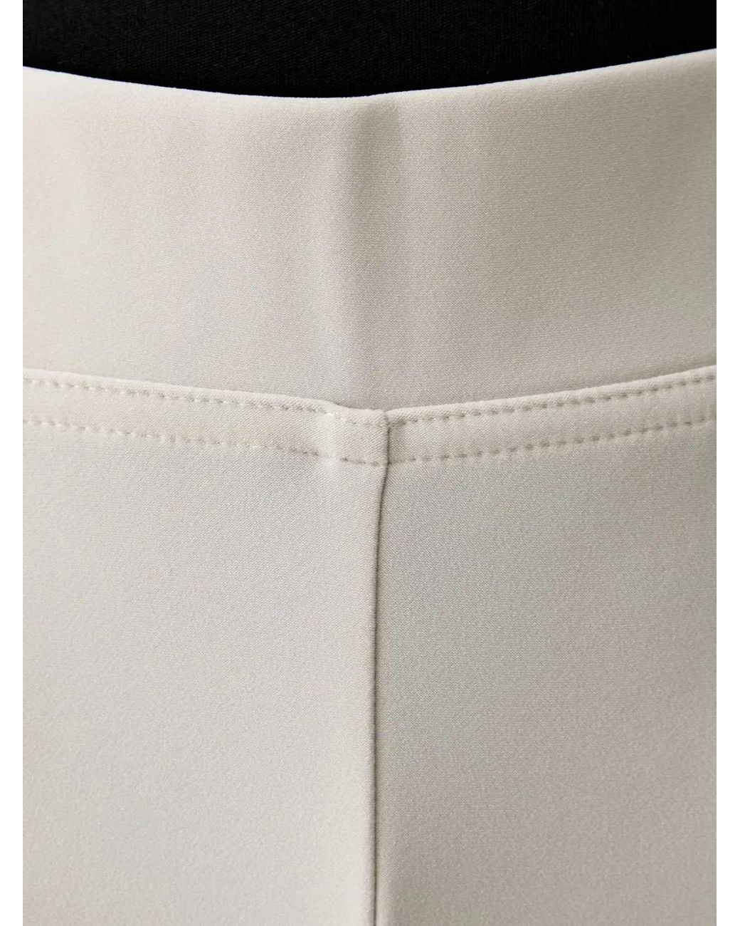 Joseph Ribkoff Natural Pressed-Crease Trousers