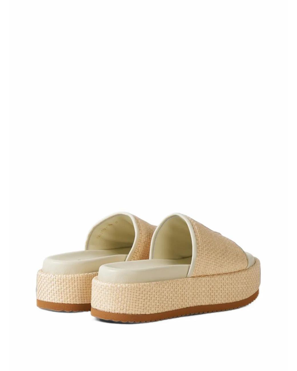 Bogner White Sorrento Platform Sandals