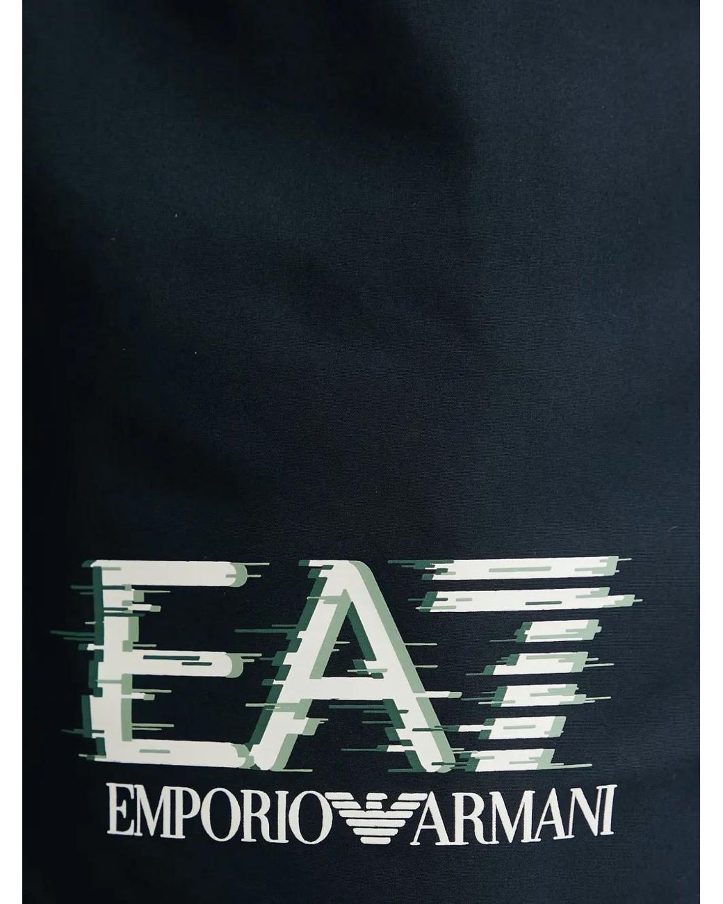 Bañador Con Logo Estampado EA7 de hombre de color Blue