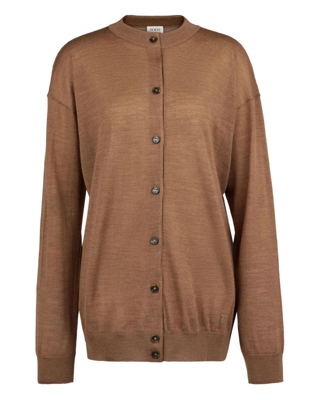 Tod's Brown Button Cardigan
