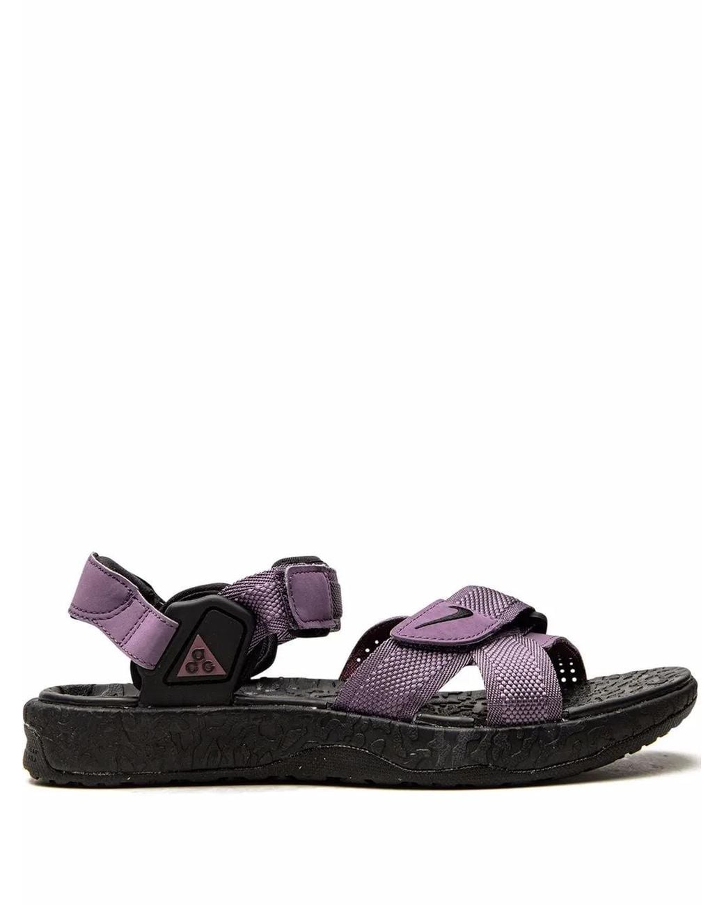 Nike Black Acg Air Deschutz+ "Amethyst Smoke" Sandals for men