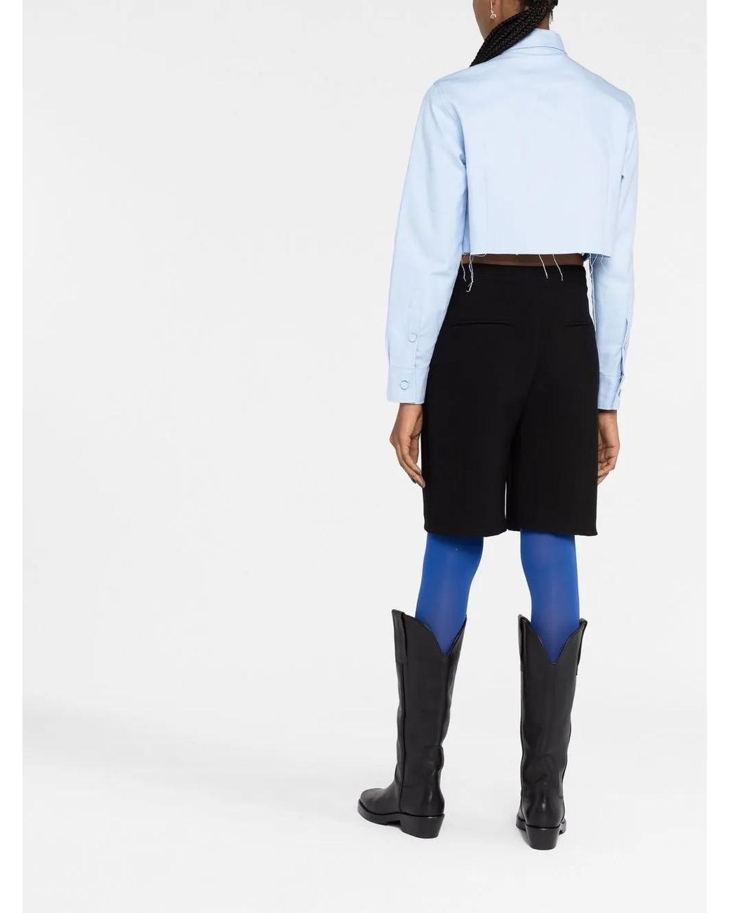 Camisa Corta Raf Simons de color Blue
