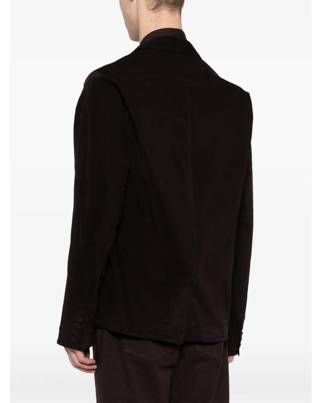 Blazer Con Botones Transit de hombre de color Black