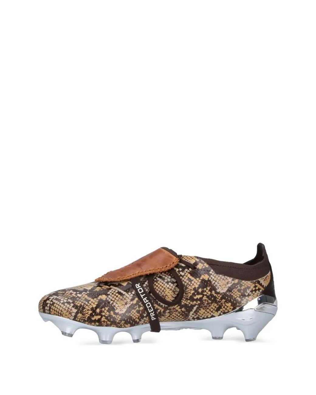 Adidas White X Wales Bonner Predator Elite Snakeskin-Effect Sneakers
