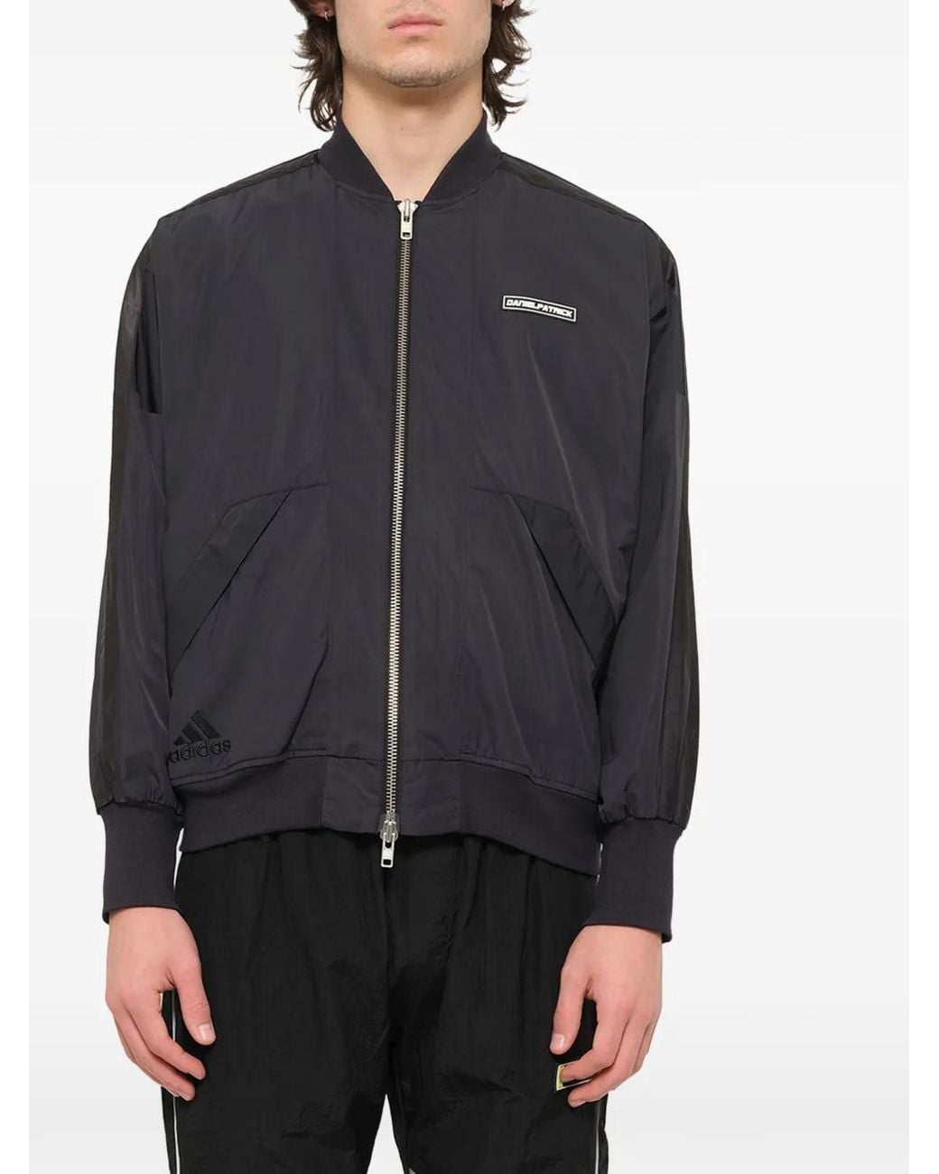 Daniel Patrick X Adidas Jack Met Logo-Patch En Rits in het Blue voor heren