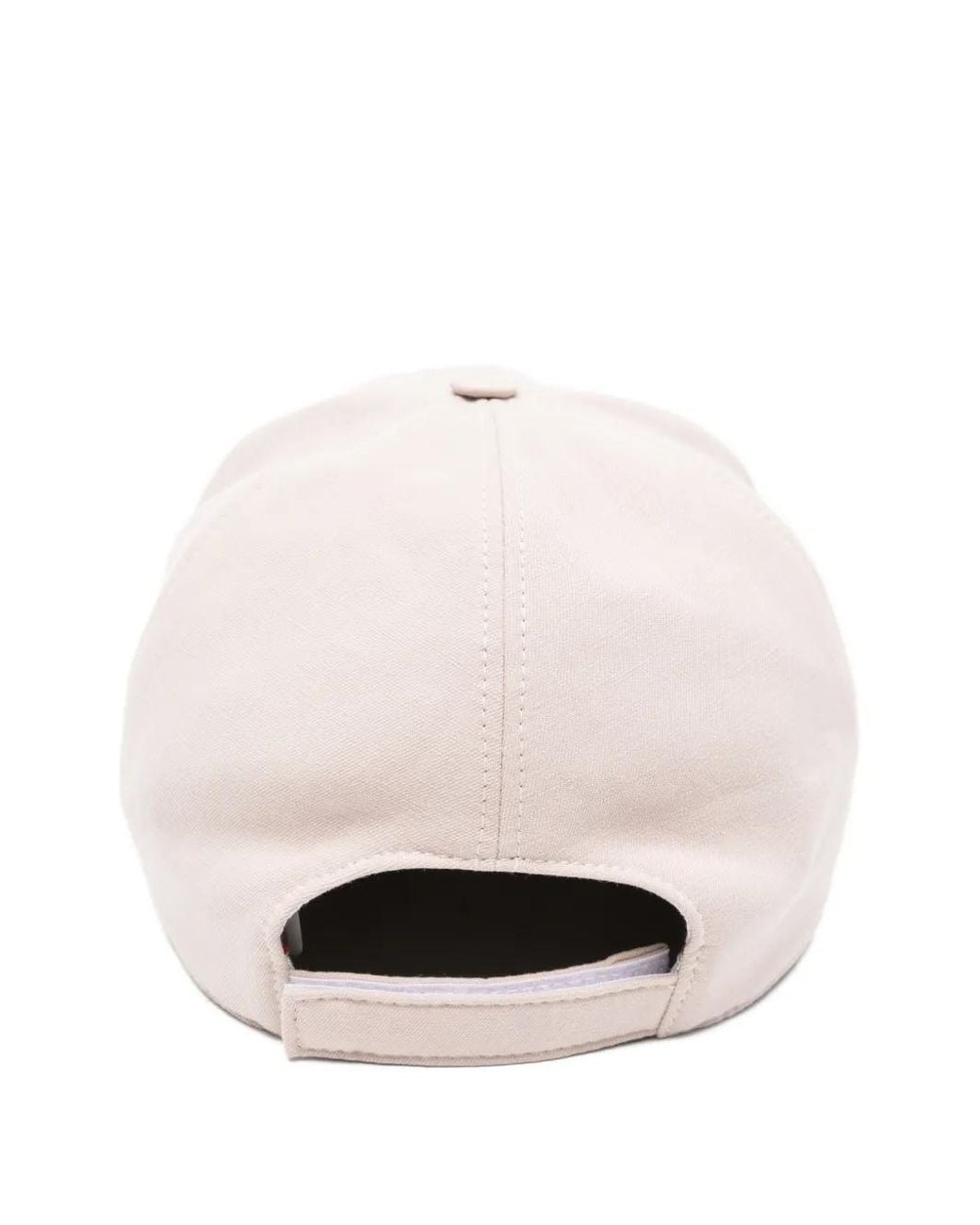 Eleventy Natural Logo Cap for men