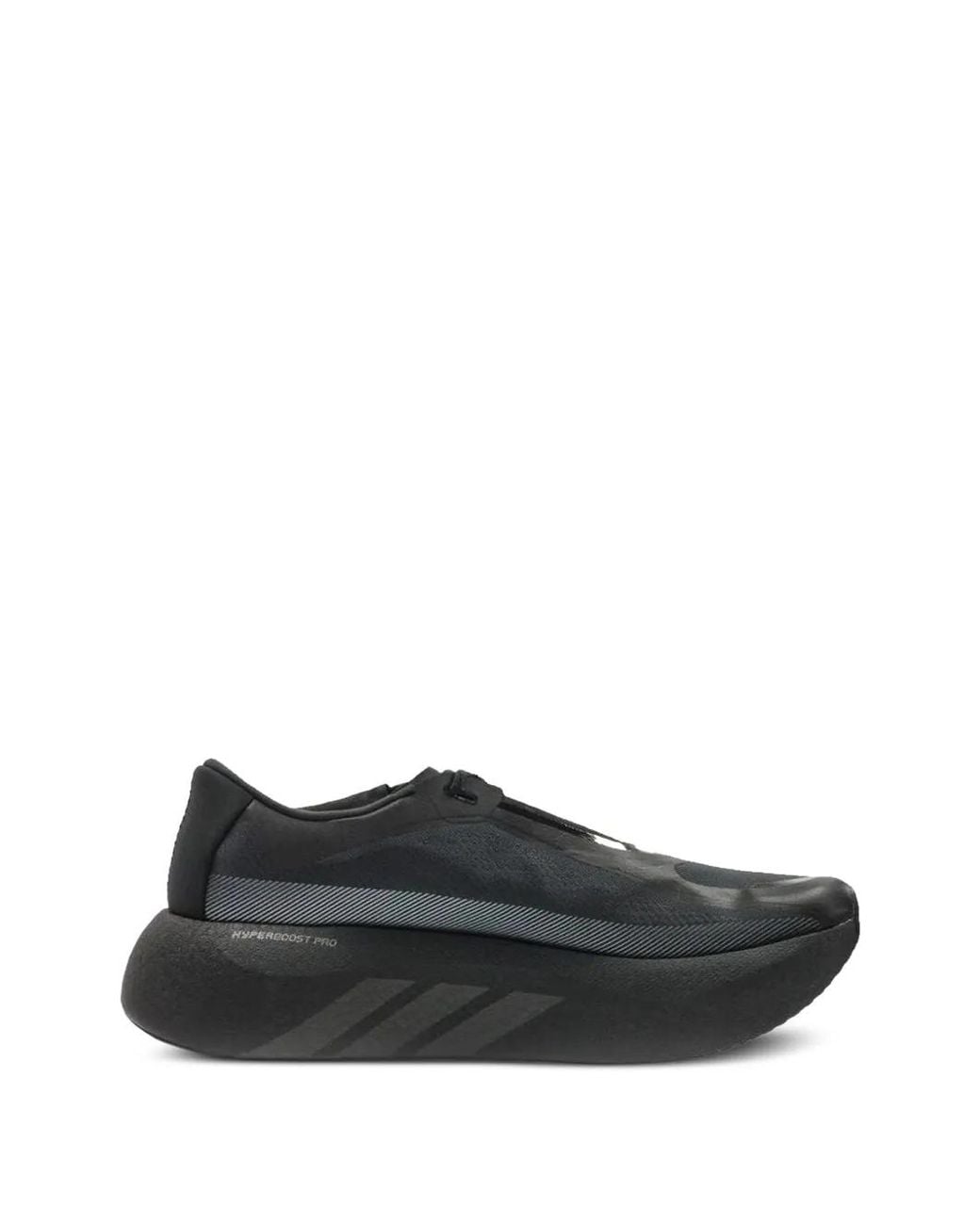 Adidas Black Hyperboost Edge Running Shoes for men