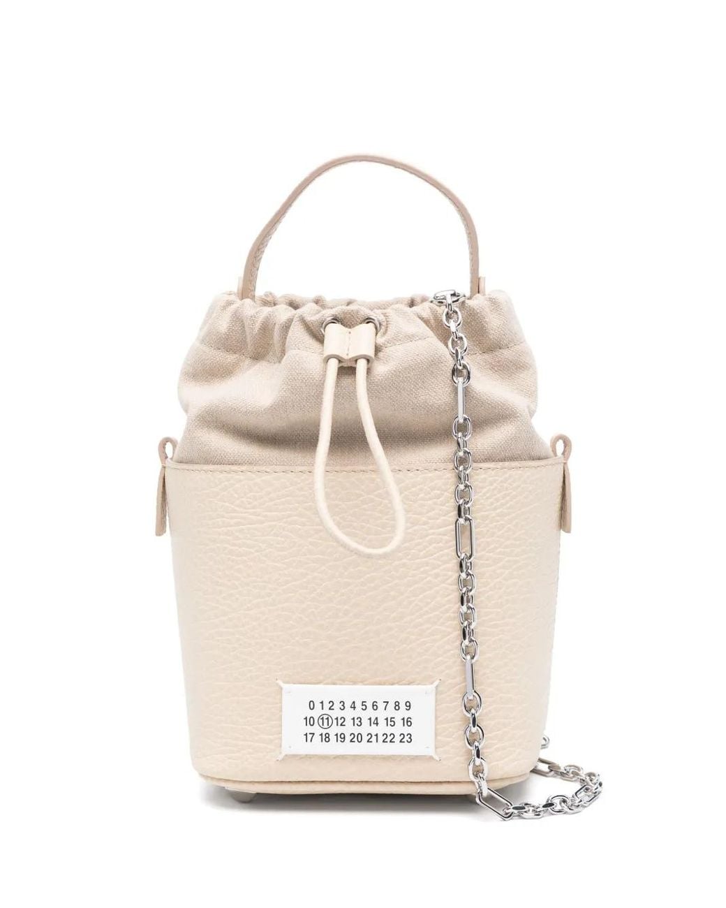 Maison Margiela White Small 5Ac Bucket Bag
