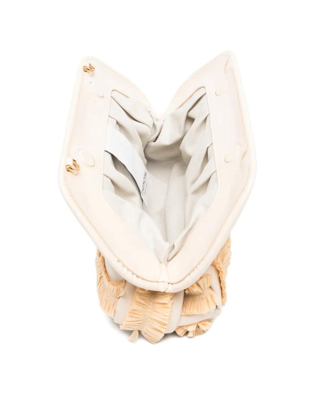 THEMOIRÈ Natural Pochette Bios Médium À Franges