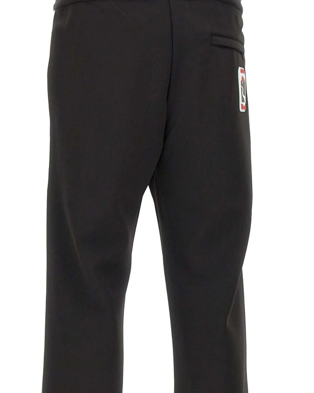 Casablanca Black Side-Stripe Track Pants for men
