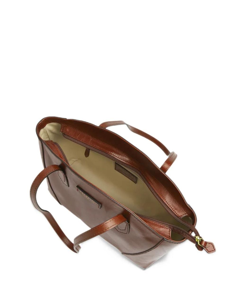 The Bridge Leather Shoulder Bag in Brown | Lyst