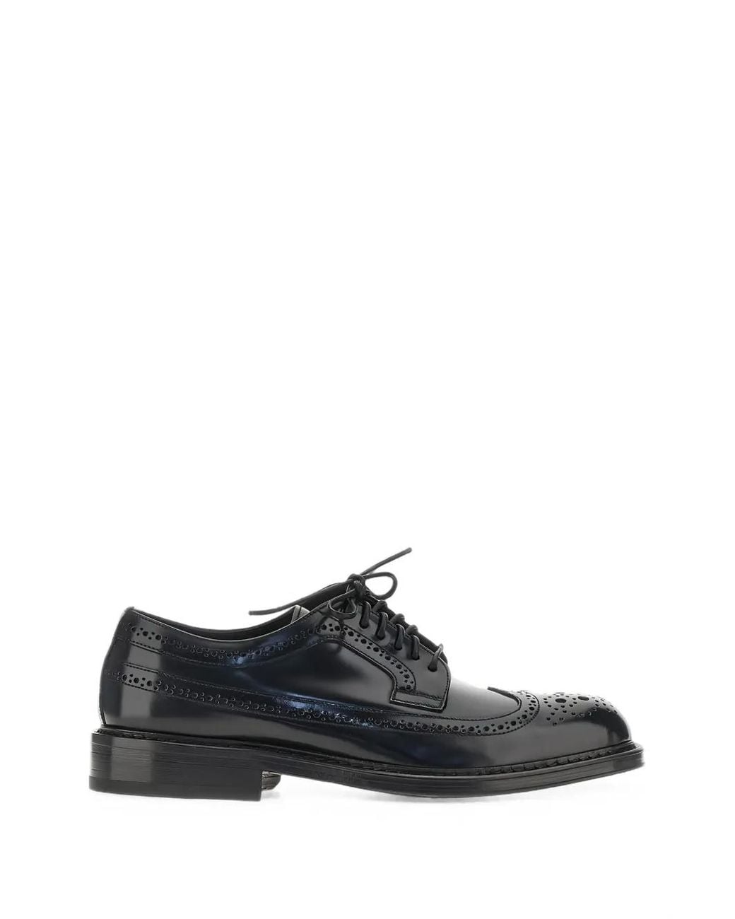 Calce White Derbies À Détails Perforés for men