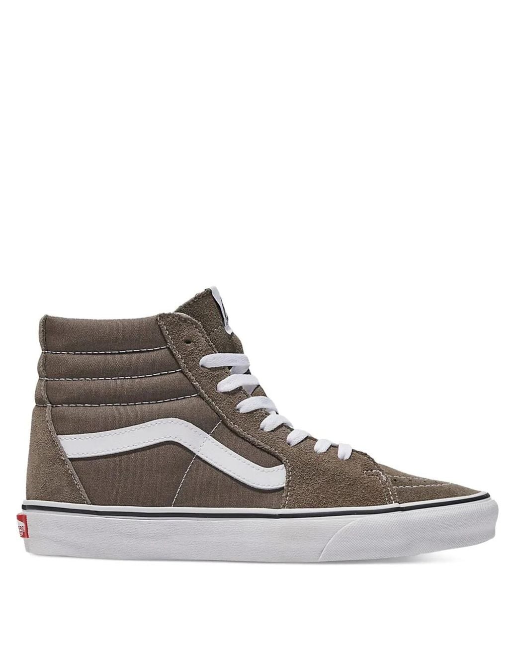 Vans Brown Color Theory High-Top Suede Sneakers for men