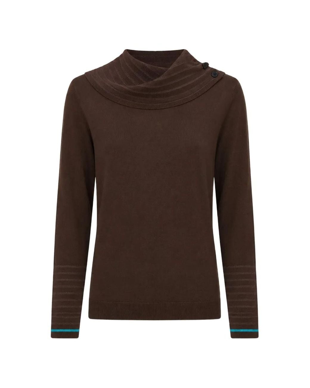 Paul Smith Brown Merino-Wool Roll-Neck Sweater