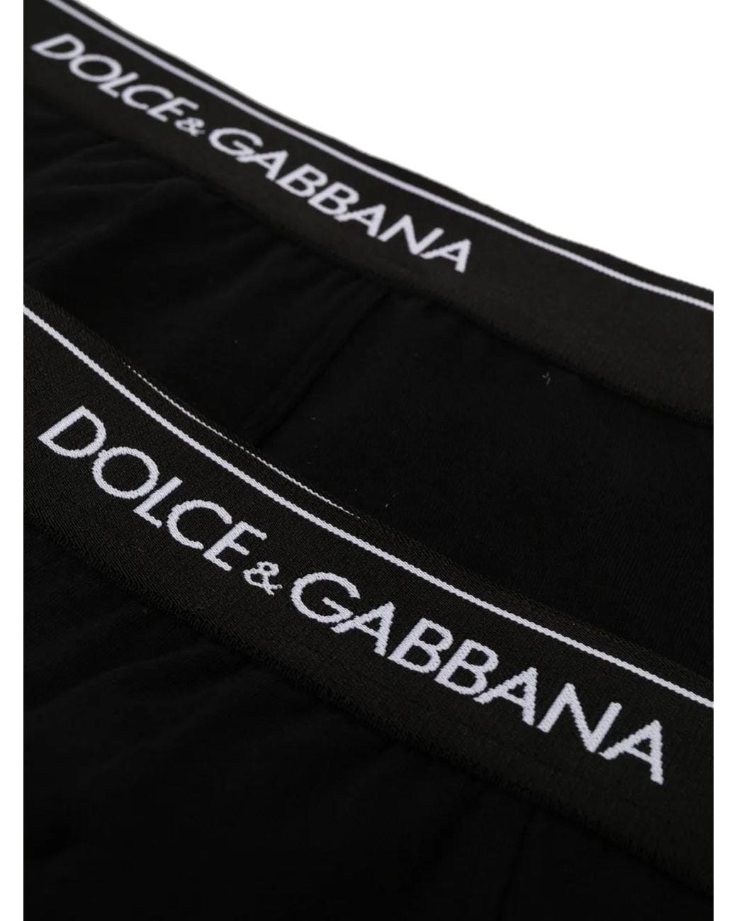 Dolce & Gabbana Black Dolce & Gabbana Stretch Jersey Boxer Briefs for men