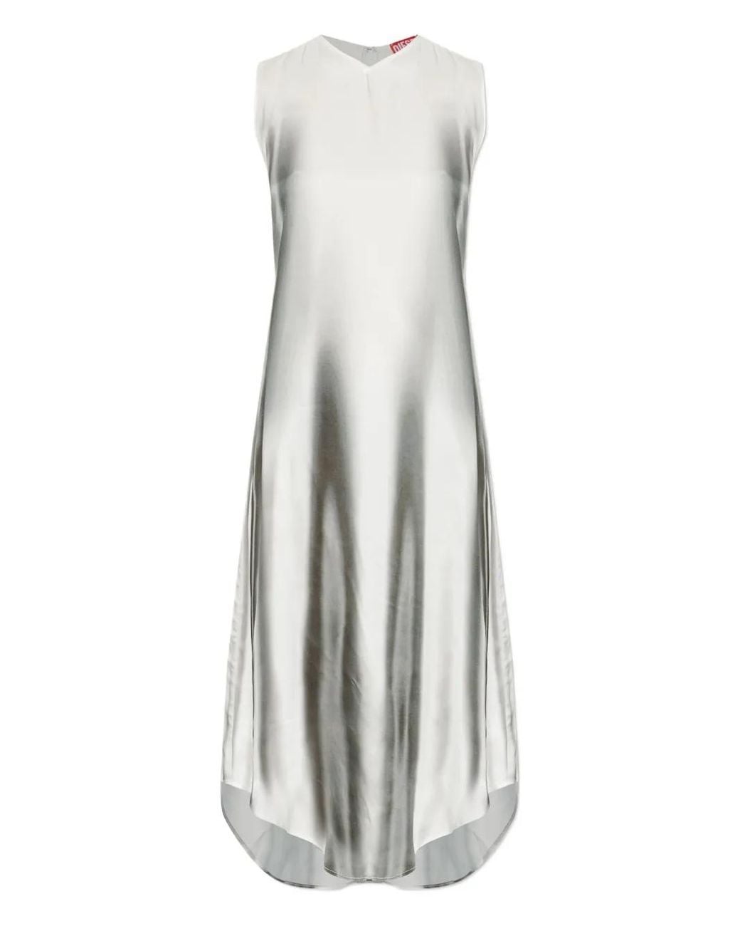 DIESEL White D-Tavy Abito