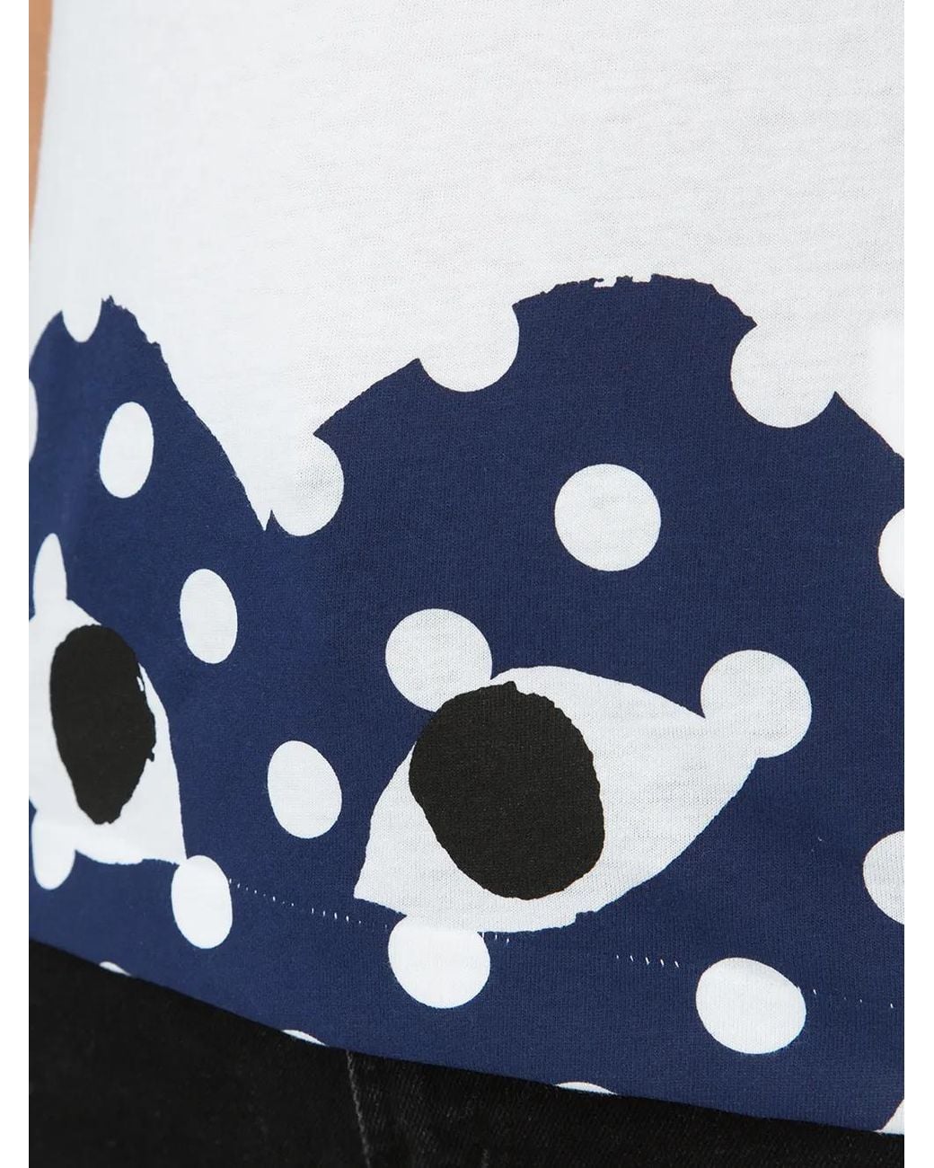 COMME DES GARÇONS PLAY Comme Des Garcons T-shirts And Polos White