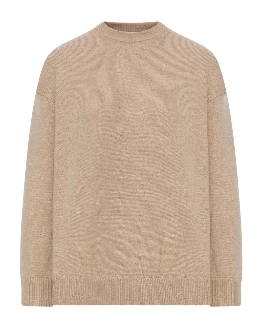 Jersey Con Cuello Redondo Max Mara de color Natural