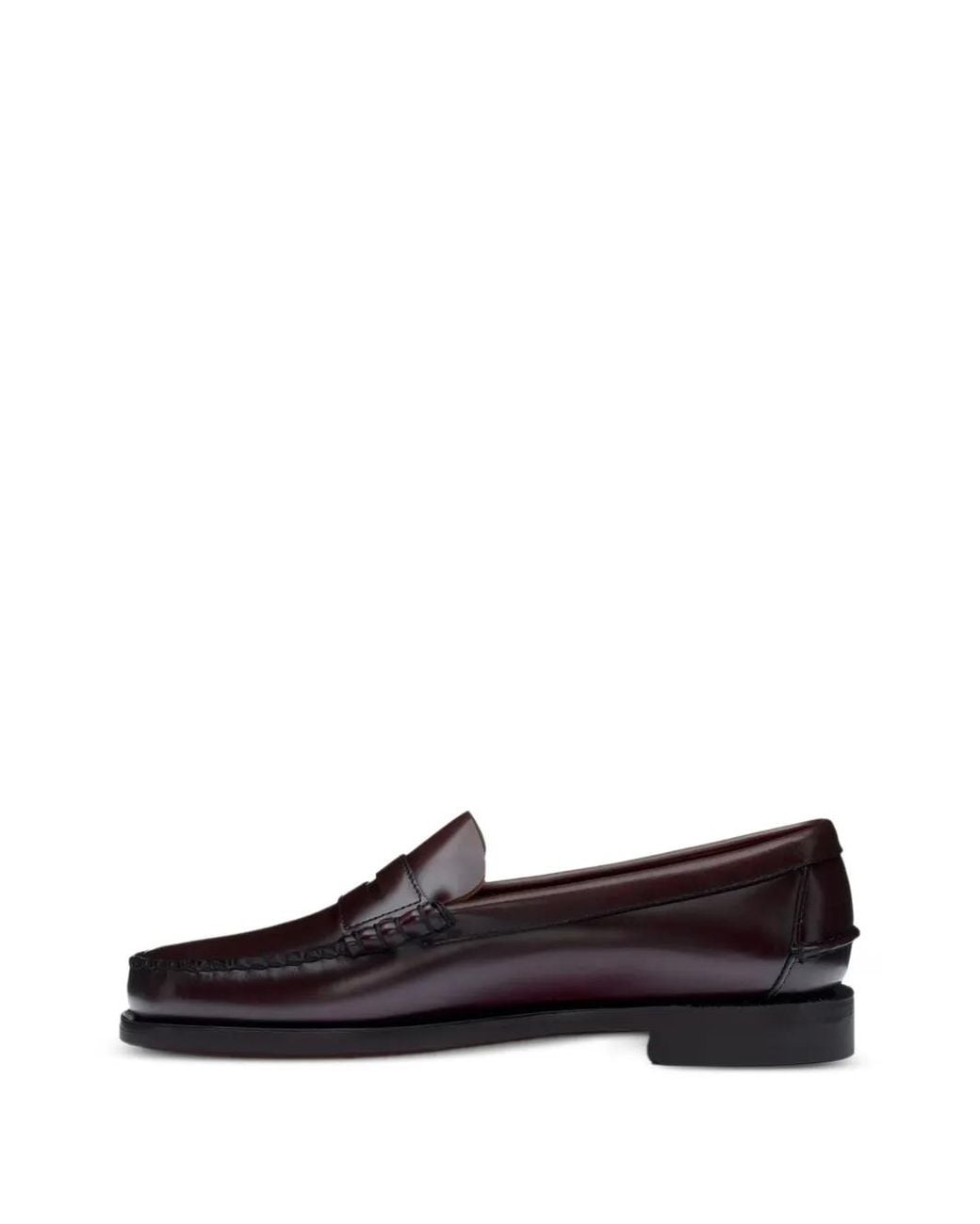 Sebago White Dan Smooth-Grain Loafers for men