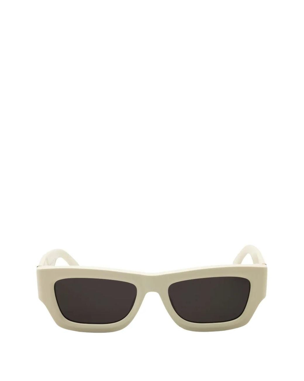 Palm Angels Gray Auberry Square-Frame Sunglasses