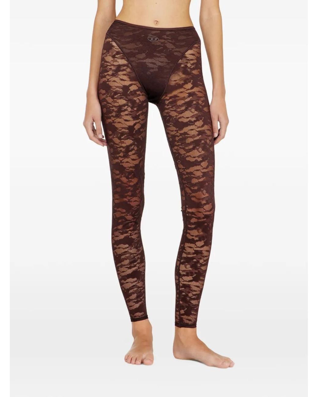 DIESEL Purple Leggings