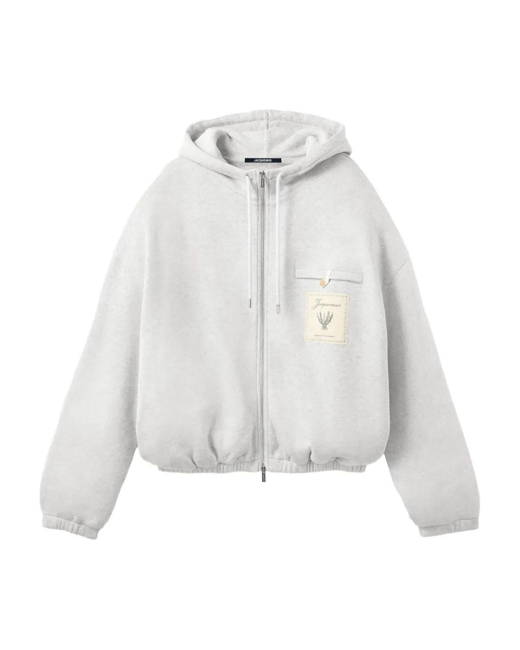 Jacquemus White The Torneo Hoodie