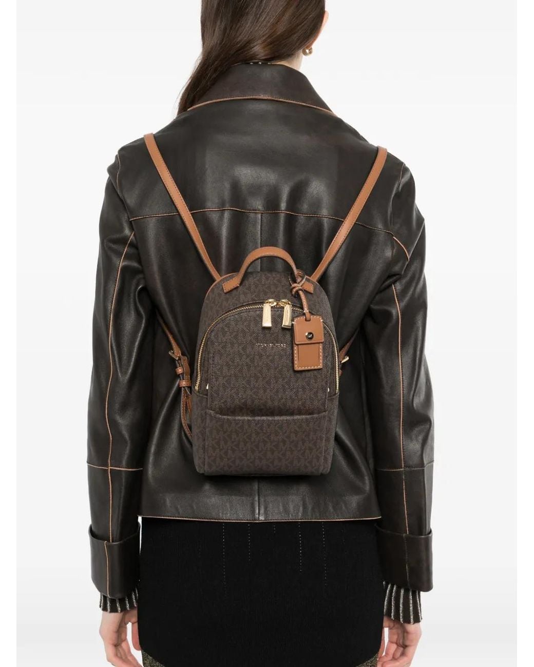 Michael Kors Black Sable Backpack