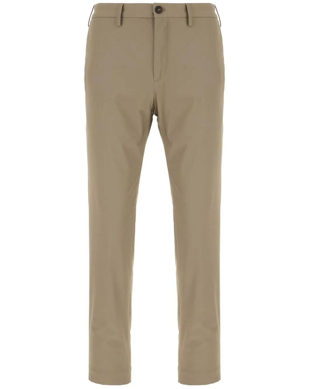 Incotex Straight Broek in het Natural voor heren